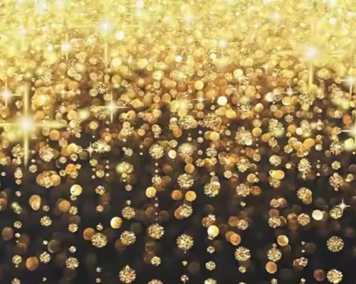 Black and gold event backdrop hire