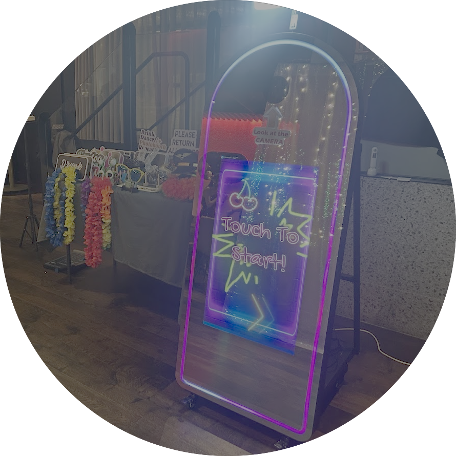 MemoShot corporate and branded event booth